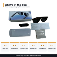 Lunettes audio intelligentes Bluetooth 5.4 G20 avec contrôle tactile et assistant vocal