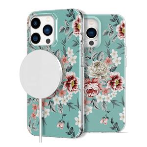 <span class=keywords><strong>Coque</strong></span> de téléphone personnalisée IMD Fleur <span class=keywords><strong>transparente</strong></span> magnétique à absorption de gouttes pour <span class=keywords><strong>iPhone</strong></span> <span class=keywords><strong>12</strong></span> 13 14 15 <span class=keywords><strong>Pro</strong></span> <span class=keywords><strong>Max</strong></span> - Product Image 1