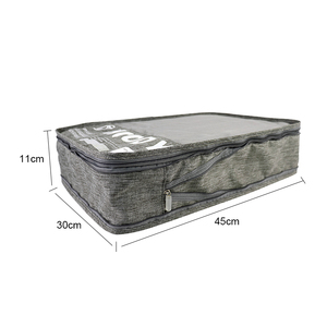 Organizador de Viaje con Compartimentos de Almacenamiento Expandibles y Cierre de Cremallera, Cubos de Embalaje para Hombres y Mujeres - Product Image 4