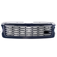 Grille de remplacement LKS de qualité supérieure avec anneau lumineux pour Land Rover Range Rover 13-17 – Accessoires de mise à niveau exécutifs