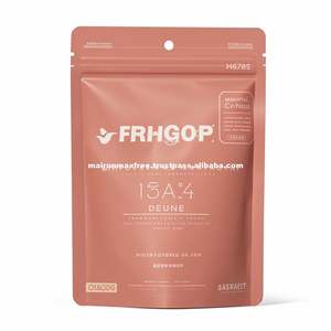 Pochette refermable personnalisée 3.5 1/8 oz 4x6 pouces en plastique laser avec fermeture éclair Doypack sac en mylar zip-lock holographique anti-odeur - Product Image 2