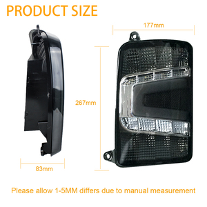 12v Voiture Led Feu Arrière Feu arrière Frein Repousse Clignotant pour <span class=keywords><strong>Lada</strong></span> <span class=keywords><strong>Niva</strong></span> Pièces <span class=keywords><strong>4x4</strong></span> accessoires de voiture - Product Image 2