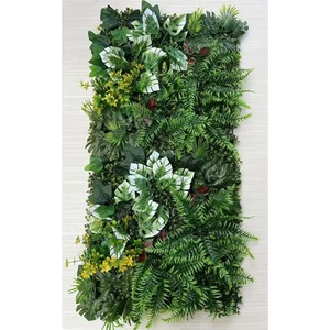 Panneau mural en gazon artificiel résistant aux UV, tapis en plastique vert pour jardin vertical, <span class=keywords><strong>décoration</strong></span> de <span class=keywords><strong>balcon</strong></span>, clôture, utilisation en extérieur - Product Image 1