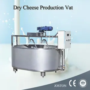 JOSTON 1000L Sanitary STAINLESS STEEL Dairy Dry Cheese Vat In Milk Processing Plant CHEESE VAT