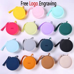 Lipstick <b>Makeup</b> Bag, Travel Storage Bag, Cosmetic Small Items, Outdoor Portable Small Bag, Silicone Waterproof Storage <b>Box</b> - Product Image 2