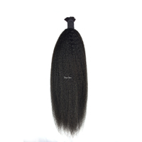 VMAE cheveux en gros vendeur 613 27 350 99J 33 cheveux humains blonds tressés en vrac pas de trame vierge blond européen ondulé en vrac cheveux humains