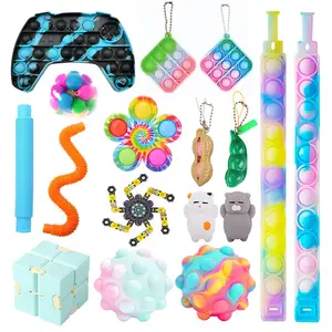 Push pop bubble silicone sensory fidget toy China factory and
