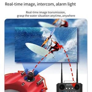 ขายส่งจากโรงงาน หุ่นยนต์ช่วยชีวิตทางน้ำ ปีกสกู๊ตเตอร์ใต้น้ำ กล้องอินเตอร์คอม ไฟเตือน ห่วงชูชีพ - Product Image 4