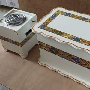 Mesa de centro de madera de <span class=keywords><strong>Habesha</strong></span>, Rekebot DS5 - Product Image 3