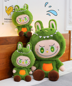 Peluches en vente directe : Figurine de <span class=keywords><strong>dinosaure</strong></span> transformable, Coussin décoratif pour la maison et les enfants - Product Image 3