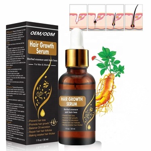 Sérum Capillaire Herbal OEM Marque Blanche, Gingembre He Shou Wu Ginseng Anti-Chute de Cheveux, Croissance Rapide, Réparation des Follicules, Soin Capillaire - Product Image 2