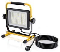 Projecteur LED portable en aluminium moulé sous pression, étanche IP65, haute puissance, pour jardin, stade, construction
