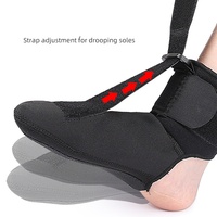 Attelle de cheville FSPG pour pied tombant, orthèse de nuit, support pour la marche, rééducation, soin d'étirement plantaire, AFO réglable