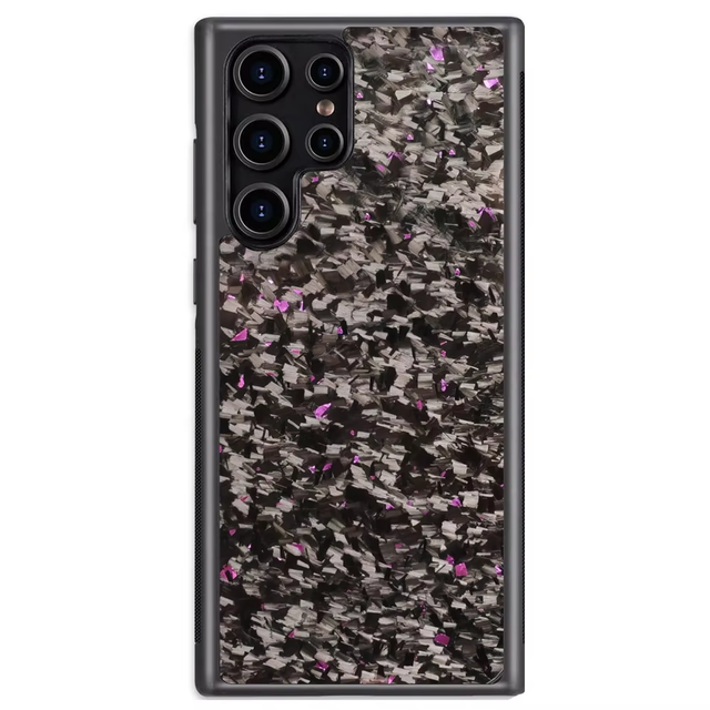 100% Real Forged Carbon Fiber+TPU Phone Case for Samsung S26/S26ultra/S25/S23ultra/S24ultra/s24plus/s23/s24/s23plus