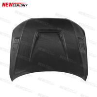 Capot de capot de moteur de style B9 en fibre de carbone pour Audi A4L de 2013 à 2016