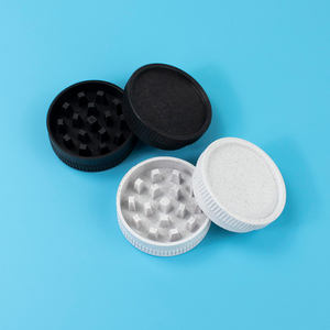 RTS Beyoulabs Eco-friendly 55mm 2layers Plant Fibre <b>Grinder</b> Full Biodegradable Multi-color Dry Tobacco <b>Grinders</b> - Product Image 3