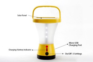 Portátil Solar al aire libre lámpara de <span class=keywords><strong>Camping</strong></span> LED linterna con teléfono de carga para las zonas <span class=keywords><strong>rurales</strong></span> - Product Image 6
