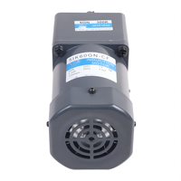 Réduction de moteur à engrenages à induction à faible régime à couple élevé de 90mm 1:3 ~ 9 1:10 ~ 18 1:20 ~ 75 1:90 ~ 200 40W 60W 90W 120W avec boîte à bornes
