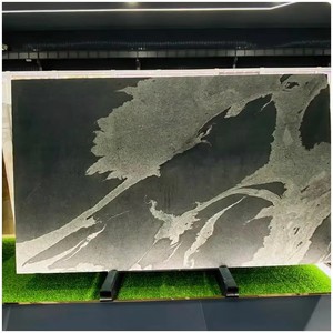 Dalles <span class=keywords><strong>de</strong></span> granit noir python polies <span class=keywords><strong>de</strong></span> luxe pour la décoration moderne, idéales pour les comptoirs <span class=keywords><strong>de</strong></span> cuisine, les îlots, les tables à manger et les revêtements muraux. - Product Image 6