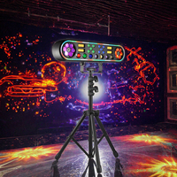 Lampu Panggung LED Moving Head RGBW 150W 5-in-1 Wash Beam Strobe DMX512 Art-Net Pengubah Warna untuk Pesta DJ Disko