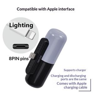 Batería Externa Portátil Mini Cápsula de Alta Capacidad 5000 mAh con Batería de Litio 21700 y Tipo-C, Novedad 2025 - Product Image 4