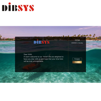 (iTV) Sistem Solusi IPTV Hotel DIBSYS yang Mendukung Server VOD Langsung dengan Gateway IRD Headend Profesional DIBSYS, Encoder HD