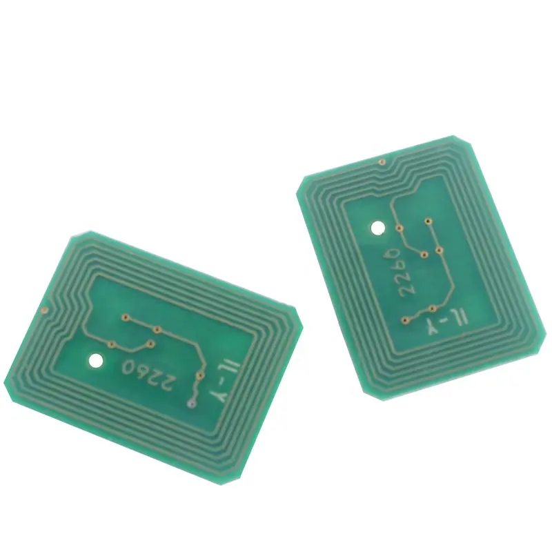 ¿Tóner chip para Xan? Ilumina prensa a Color Digital 502 cartucho de impresora láser chips 200-100225, 200-100224, 200-100223