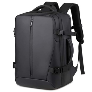 XINGYONZHE Minimalist Softback Backpack 20-37L Waterproof Nylon Unisex Business Laptop <b>Bag</b> Zipper Closure Physiological Curve Ba - Product Image 2