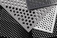 Tôle perforée décorative en aluminium de 25 mm, maille métallique circulaire, filet perforé, épaisseur 0,5 mm-5 mm, argent