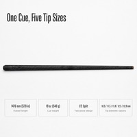 Queue de billard en fibre de carbone B2-12 1470mm 19oz, joint en acier inoxydable 1/2, pour Snooker, Billard chinois 8 boules, 9 boules, vente en gros