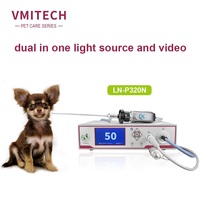 Système d'endoscopie vétérinaire portable Snuke LN-P320N avec source de lumière vidéo double fonction, certifié CE ISO, pour la santé des chiens, des chats et autres animaux