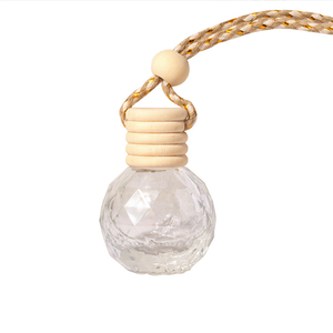 8ml verre parfum aromathérapie pendentif bouteille <span class=keywords><strong>vide</strong></span> voiture suspendu désodorisant avec <span class=keywords><strong>bouchon</strong></span> à vis emballé dans un carton - Product Image 3