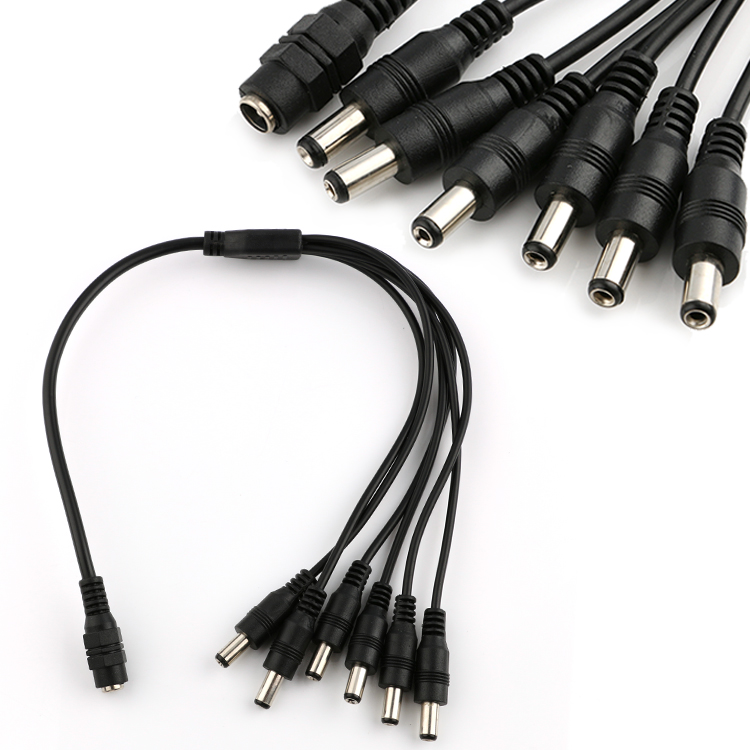 60W 5.5x2.1mm Photovoltaic Solar Cable Female To Male DC Power
