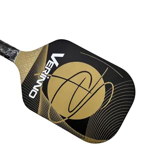 Whosale personalisiertes Design Pickleball Karbonfaser Pickleball Paddel-Rakett