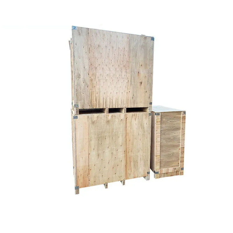 창고 대용량 목재 보관 상자 중국 나무 상자 제조 업체 상품 배송을위한 큰 나무 상자