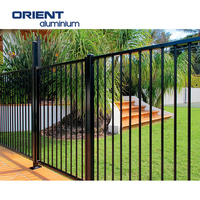 Paneles de valla de jardín de aluminio, buena calidad, gran oferta, fabricante de China