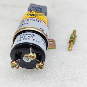 Solenoide de Parada 3864274 para Excavadora E70B, Solenoide de Corte de Combustible de 24V para 320C S6K E200B 6CT 8.3 - Product Image 2