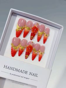 10 Uds. <span class=keywords><strong>de</strong></span> <span class=keywords><strong>Uñas</strong></span> Postizas <span class=keywords><strong>de</strong></span> Colores al por Mayor, Todo Tipo <span class=keywords><strong>de</strong></span> Estilos, Más Vendidas, Hermosas, <span class=keywords><strong>de</strong></span> Lujo, Personalizadas, Hechas a Mano - Product Image 1