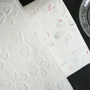 New handmade <b>paper</b> petal embossed <b>paper</b> flower bouquet packaging <b>paper</b> texture texture wholesale - Product Image 1