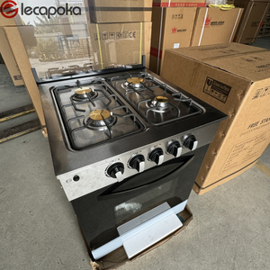 Cuisinière à <span class=keywords><strong>gaz</strong></span> encastrable en acier inoxydable de <span class=keywords><strong>60</strong></span> <span class=keywords><strong>cm</strong></span> avec <span class=keywords><strong>4</strong></span> brûleurs, four et grill, allumage automatique, pour la maison - Product Image 2