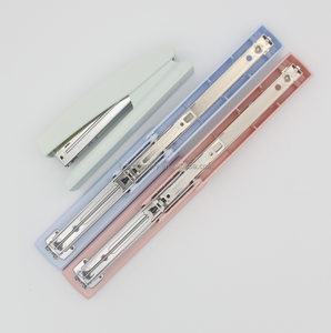 Grapadora de papel portátil <span class=keywords><strong>Kawaii</strong></span> de estilo básico de alta calidad, color Pastel para oficina, escuela, hogar - Product Image 5