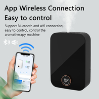 Diffuseur d'huiles essentielles électrique ultrasonique contrôlé par application Plastique sans eau pour chambre à coucher Hôtels à usage domestique French Touch