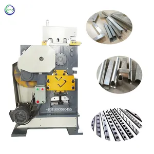 Hydraulic Metal Sheets Automatic Shearing Machine Punching And Shearing Machine Ironworker Sheet Metal