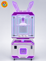 Distributeur de cadeaux rotatif à clip avec affichage transparent pour centre commercial et salle de jeux