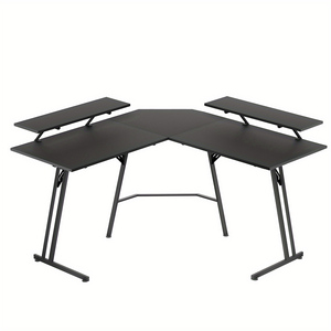 Escritorio Gaming Moderno RGB de Corea del Sur, Escritorio Gaming en Forma de L, Escritorio de Esquina, Mesa Gaming para PC con LED - Product Image 1