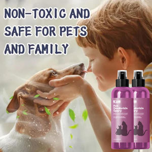 Nuovi arrivi Pet Care Dog Spray amichevole profumo per animali domestici eliminatore di odori per cani e gatti senza risciacquo senza alcool Spray deodorante per cani - Product Image 6