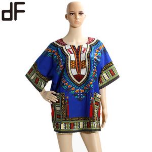 Wholesale Price Unisex 100% Cotton Fashion Model <strong>Dashiki</strong> African Dress Long Traditional Wax Print African <strong>Dashiki</strong> Shirts Casual - Product Image 3