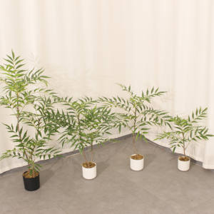 <span class=keywords><strong>ต้น</strong></span>ไผ่ประดิษฐ์<span class=keywords><strong>บอน</strong></span>ไซสำหรับตกแต่งบ้านในร่มพร้อมใบธรรมชาติจำลอง JWS4008 - Product Image 6