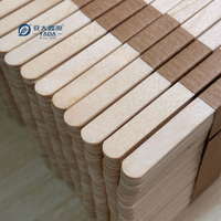 Bâtons de crème glacée en bois jetables biodégradables YADA 100% taille 114*10*2MM pour sucettes glacées