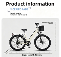 Vélo Électrique Tout-Terrain Urbain à 7 Vitesses avec Cadre en Acier Carbone, Moteur Brushless sur Roue Avant, Batterie au Lithium et Roues Triangulaires – Vente Directe